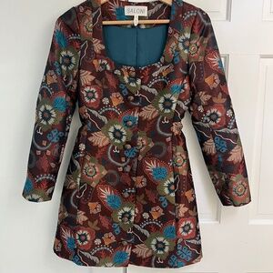 Saloni Dress - Autumn Blooms - Size US 4